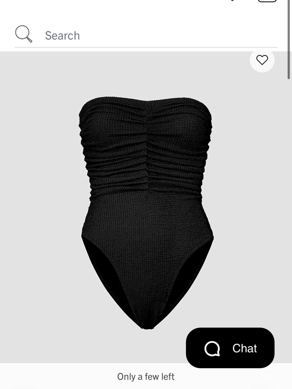 Milly Black Ruched Strapless One-Piece Swimsuit